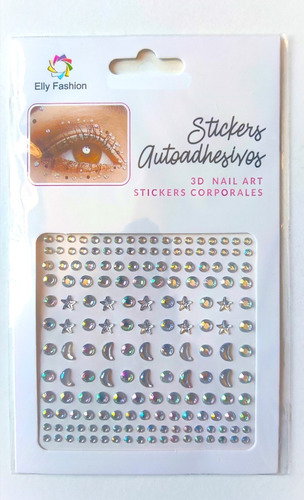 Face Sticker De Gemas Para Cara, Cuerpo Y Uñas F