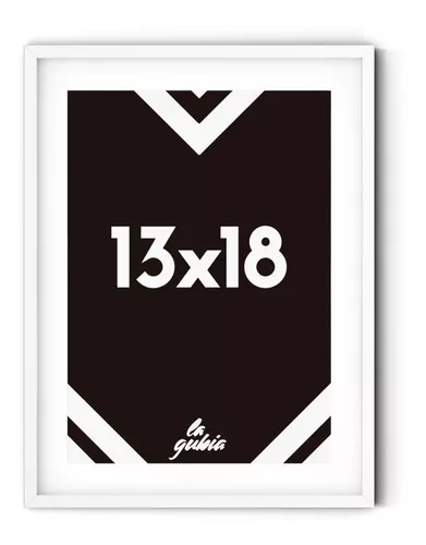 Marco 10x15 negro - Taller de marcos- La Gubia