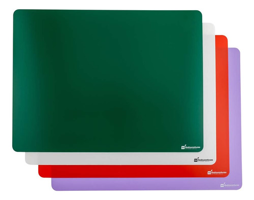 Tabla De Cortar Flexible De 24x18 Pulgadas Con 4 Alfombrilla