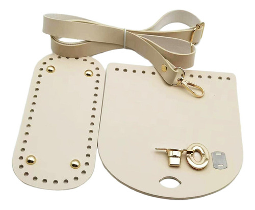 Bolsa De Ganchillo Con Base Inferior, Correa De Hombro