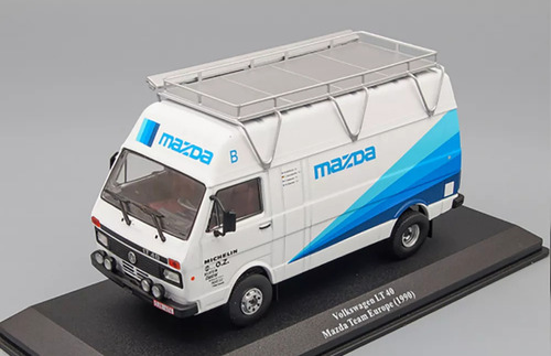 Vehículo De Asistencia Rally Nro 11 A Volkswagen Lt 40 Mazda Blanco
