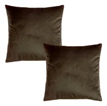 Comprar Set De 2 Cojines Decorativos Tela Velvet 45 X 45 \u002F Rellenos
