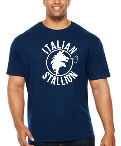 Playera Para Caballero Italian Stalion Pelicula Rocky