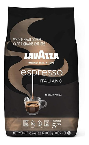 Caffe Espresso Grano Entero Tostado Medio 2.2lb