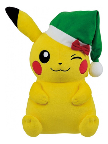 Peluche Pokemon Pikachu 40cm Superbig Navidad Banpresto 2019
