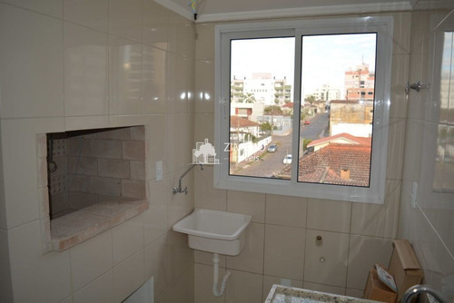 Imagem 3 de 6 de Apto 1dorm Chur Garagem Elevador - Prox Unifra Ii - Res Santa Mônica - 4939