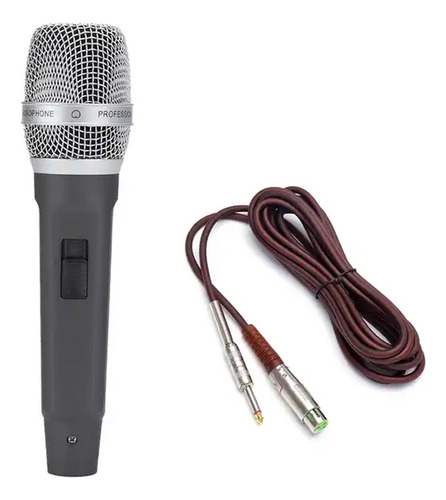 Microfone Vs2pro Vs04 Dinâmico Cardioide Para Igreja Shows 