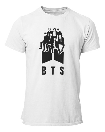 Camiseta Camisa Estampa Banda Grupo Coreano Kpop Bts 7
