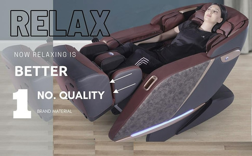 Sillón De Masajes Zero Gravity 3d Shiatsu Alivio Inteligente