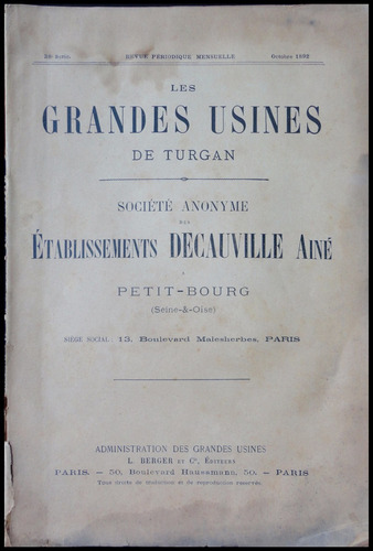 Imagen 1 de 1 de Catálogo Antiguo De Vagones De Ferrocarril Les Grandes 23106