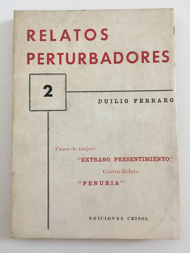 Relatos Perturbadores 2 - Duilio Ferraro