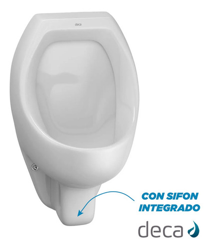 Mingitorio Deca Oval Sanitario Blanco Urinario Público Loza