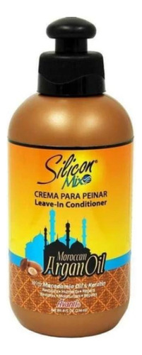 Creme Para Pentear Silicon Mix Moroccan Argan Oil 236ml