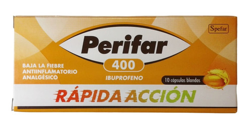 Perifar 400 Mg X 10 Cápsulas Blandas