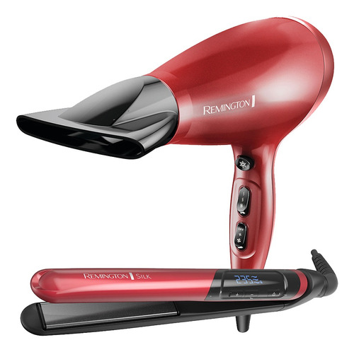 Combo Remington Silk Profesional Alisadora S9600 + Secador