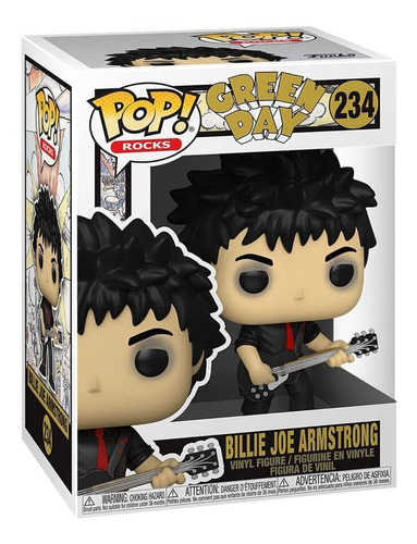 Funko Pop Rocks Green Day Billie Joe Armstrong