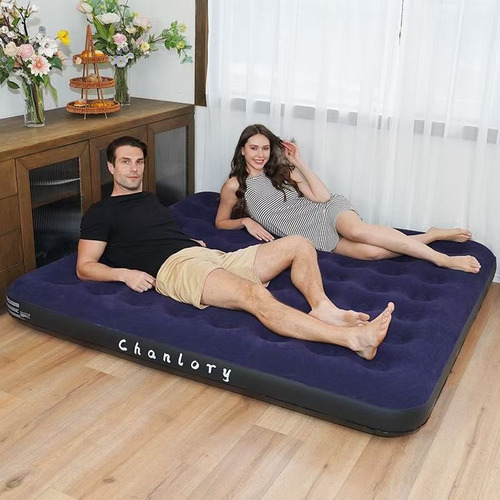Colchón Inflable Portátil Cama De Aire Individual Plegable