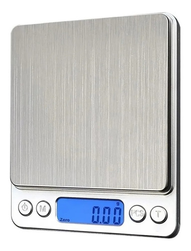 Gramera Pesa Balanza Digital Cocina Joya Precisa 0.1 A 3000 Capacidad Máxima 3 G Color Gris