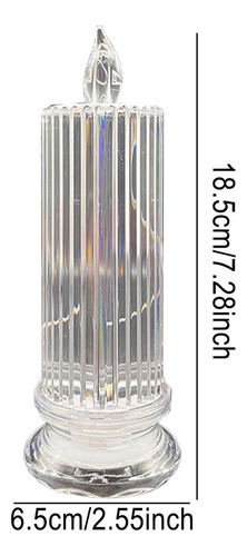 Velas Led Sin Llama Velas Led Parpadeantes 4 Velas Led Portá