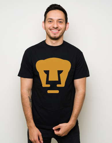Playera Estampada Pumas Futbol Casual Para Hombre
