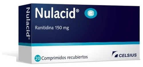 Nulacid® 150mg X 20 Comprimidos - Ranitidina