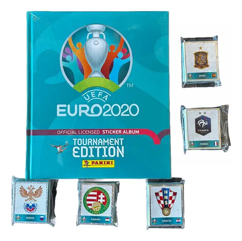 comprar Álbum Tapa Dura A Pegar Completo Euro 2020!!!