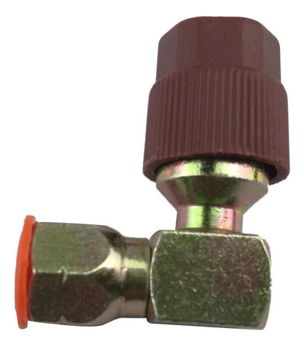 Adaptador Lateral 90 3/8 7/16 Que Se Encaixa Em R12 A R134a
