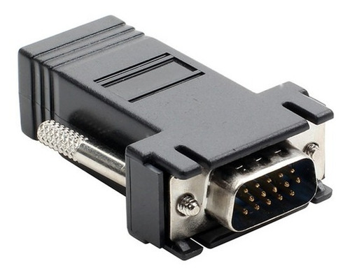 Extensor Vga Por Utp Rj45 - Ficha Adaptador Cable Máx 100m