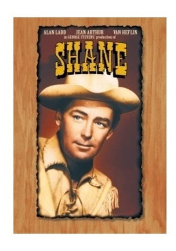 Shane El Desconocido 1953 Alan Ladd Pelicula Dvd