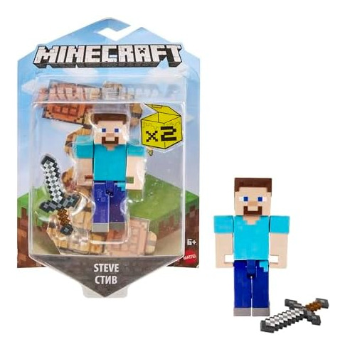 Figuras De Sortimento Mattel Minecraft Craft-a-block, Person