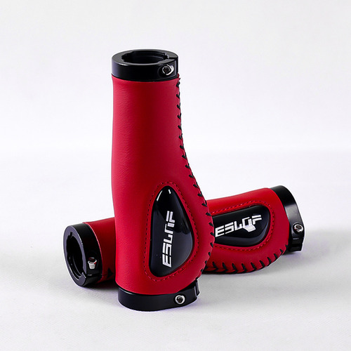 Red - Set Mountain Con Mango De Silicona Líquida Para Bicicl
