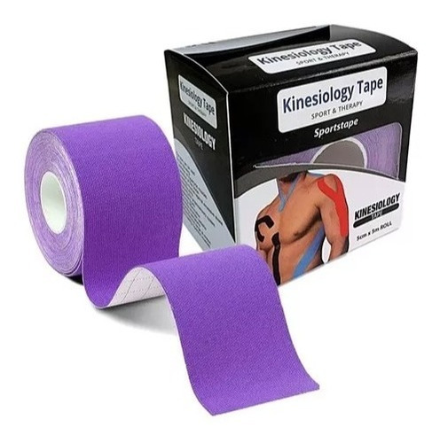 Imagen 3 de 5 de 4 Cinta Kinesiologica Kinesio Tape 5 Mts X 5 Cm + Envío