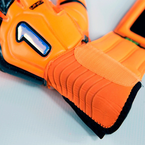 Imagen 5 de 5 de Guante De Portero Rinat Uno Premier Lux Pro Naranja