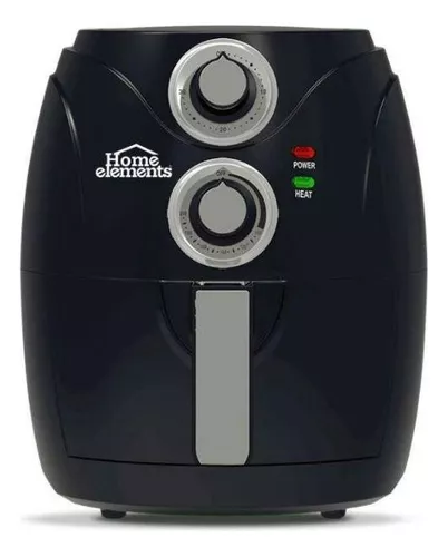 Freidora de Aire, Air Fryer, Touch, Digital, 8 Litros, Fríe sin Aceite, Negro, XL