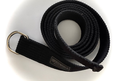 Imagem 2 de 3 de Yoga Strap Cinto Fita Para Alongamento Algodão 7 Bordas