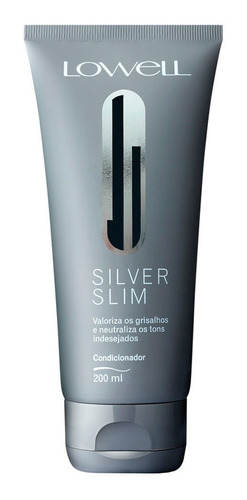 Lowell Silver Slim Condicionador Hidratante 200ml