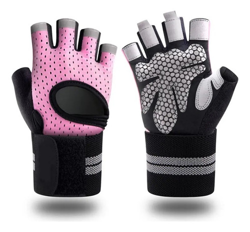 Guantes Con Muñequera Para Entrenamiento Gimnasio Pesas Gym