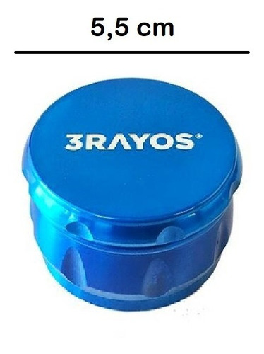 Imagen 2 de 9 de Picador Aluminio 4partes Imantado Polinizador Bombo Azul