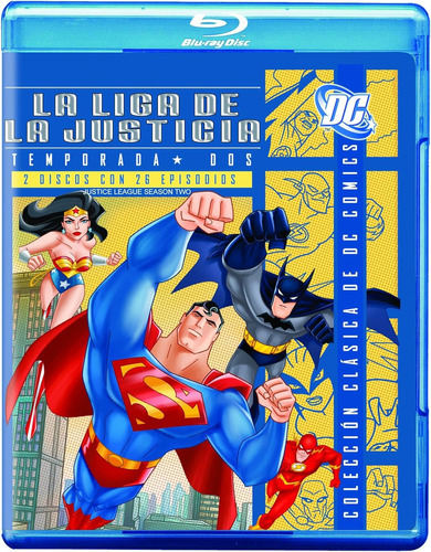 Liga De La Justicia Temporada 2 | Blu-ray Serie