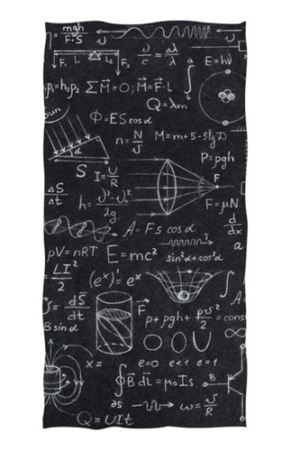 Auskid Chemistry Equations Formula Matematica Toalla Mano