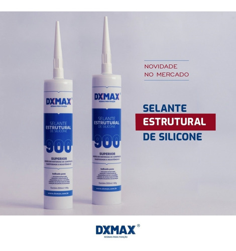 Imagem 4 de 4 de Silicone Estrutural Dx900 - 5uni - 300ml/410g