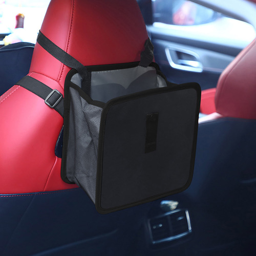 Bolsa De Coche N Trash Can | Cubo De Basura Compacto Para Co