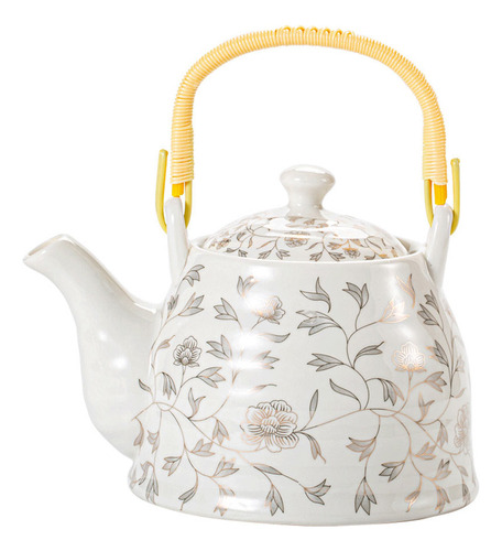 Tetera De Cerámica Con Infusor De Té, Decoración