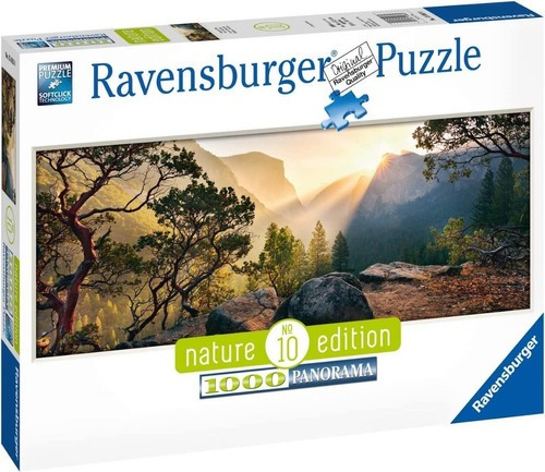 Rompecabezas Parque Yosemite 1000 Pz Panorama Ravensburger