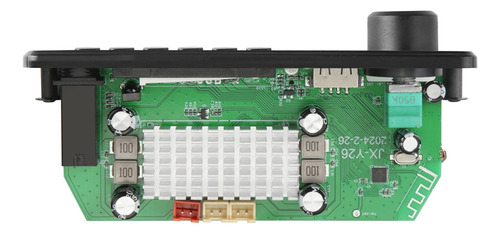 Reproductor De Audio Con Amplificador De 2 X 100 W Y 12 V, 5