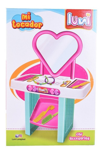 Tocador Set De Belleza Con Accesorios Juego Luni