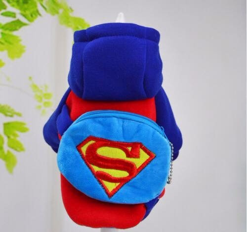 Ropa Para Mascota De Superman Talla L