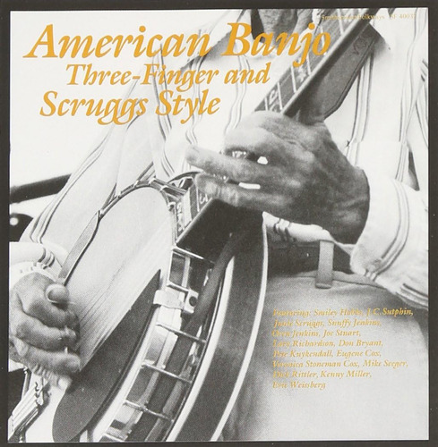 Cd: Banjo Americano: Estilo De Tres Dedos Y Scruggs