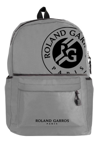 Mochila Porta Notebook Roland Garros Escolar Deportiva New