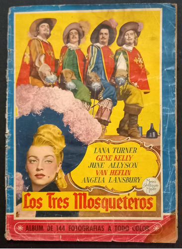 Album De Figuritas Los Tres Mosqueteros Año 1949